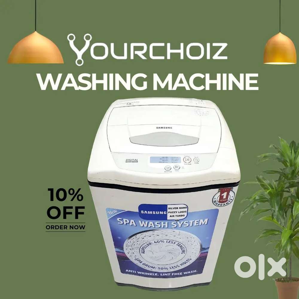 #Washing machines ensure spotless clothes with minimal water use