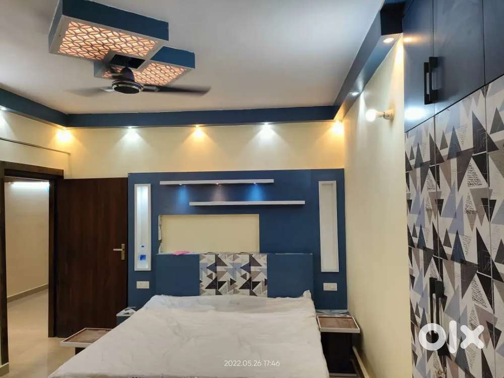 3bhk flat fully furnished parijat apartment kamta