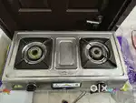 Gas Stove.. 2 burner.. Steel