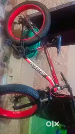 Streethawk kids bicycle in black and red colour