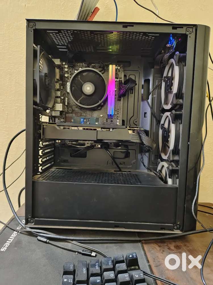 AMD Ryzen 5 3600 + AMD Rx 570 PC Build ( Some parts under warranty)