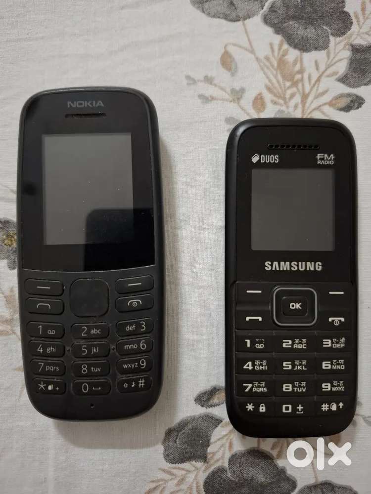 Samsung & Nokia keypad phone