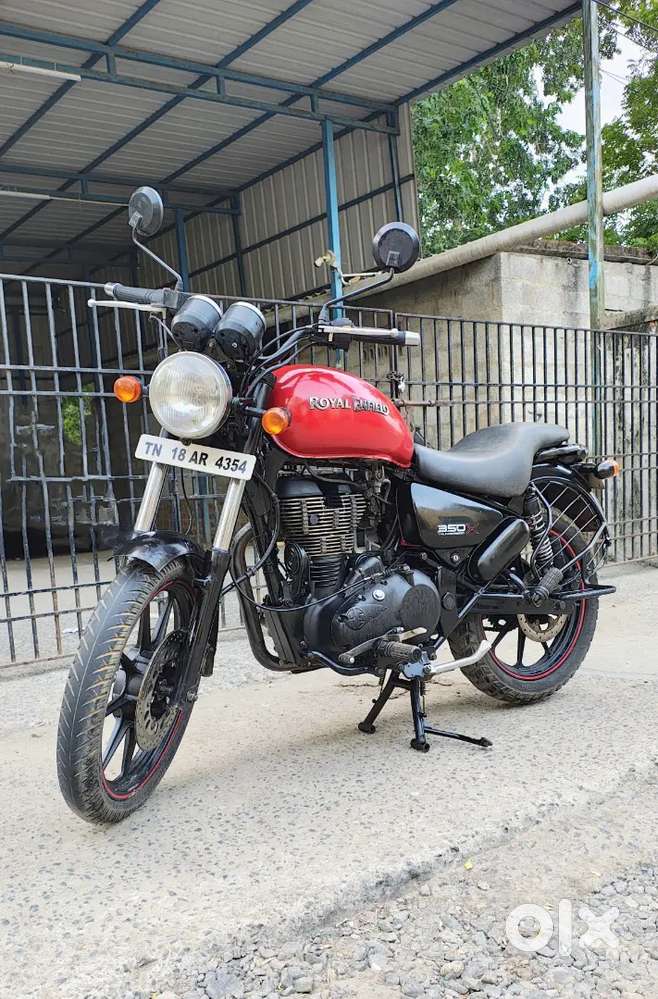 RE Thunderbird 350x, 2018, single owner, dual disk