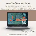 Used Dell Latitude 5400 i5 8th Gen  8GB RAM  256GB SSD  Best Price