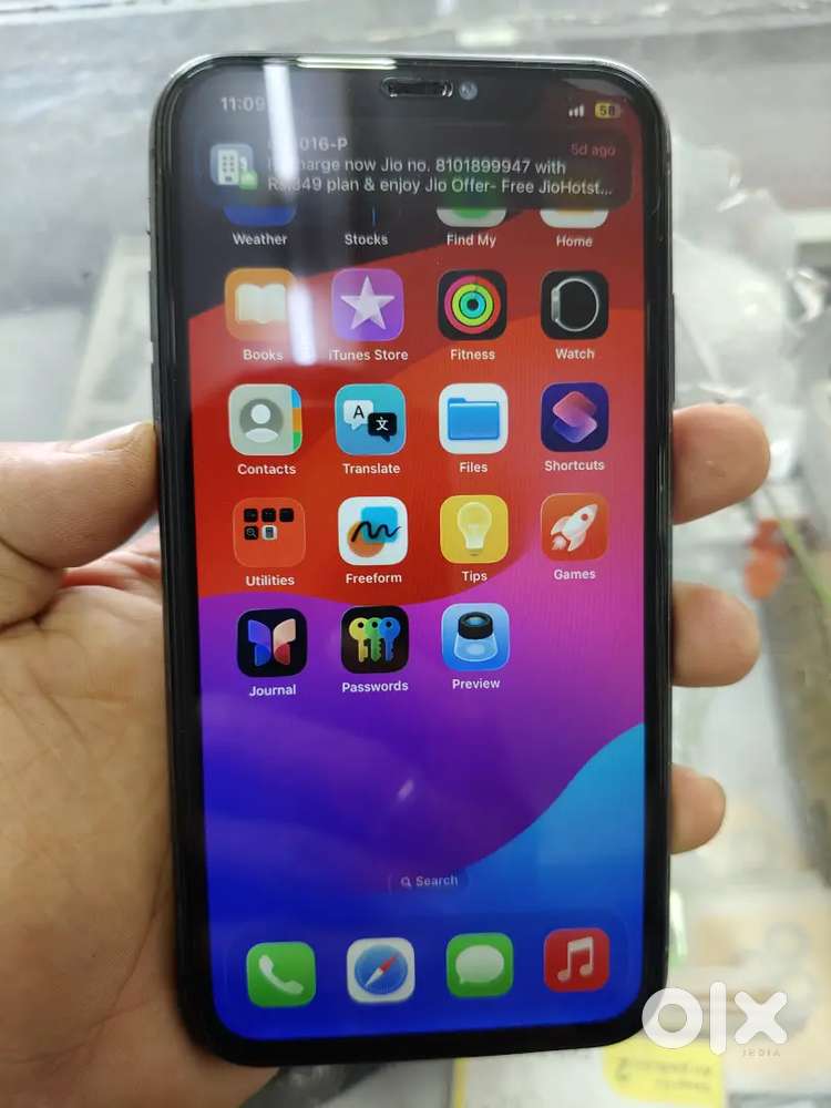 Apple iPhone 11 100% battery health.