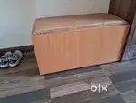 Wood 2 seater foyer bench
