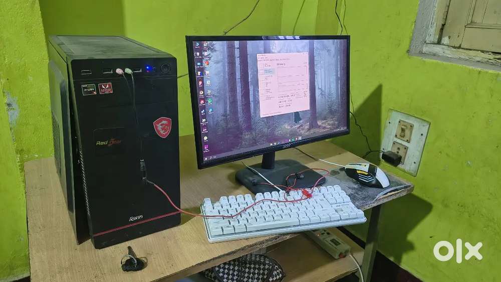 Ryzen 3 3200g + GTX 1060 6gb gaming pc