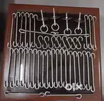 Jhoola hooks & rods with seat holder