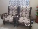 Teakwood Sofa3+2