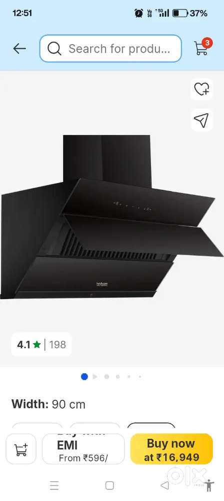 Kitchen chimney for sale