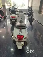 Piaggio Vespa 2016 registration white colorin showroom condition