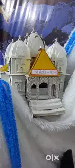 Beautiful Ganpati char dham decoration