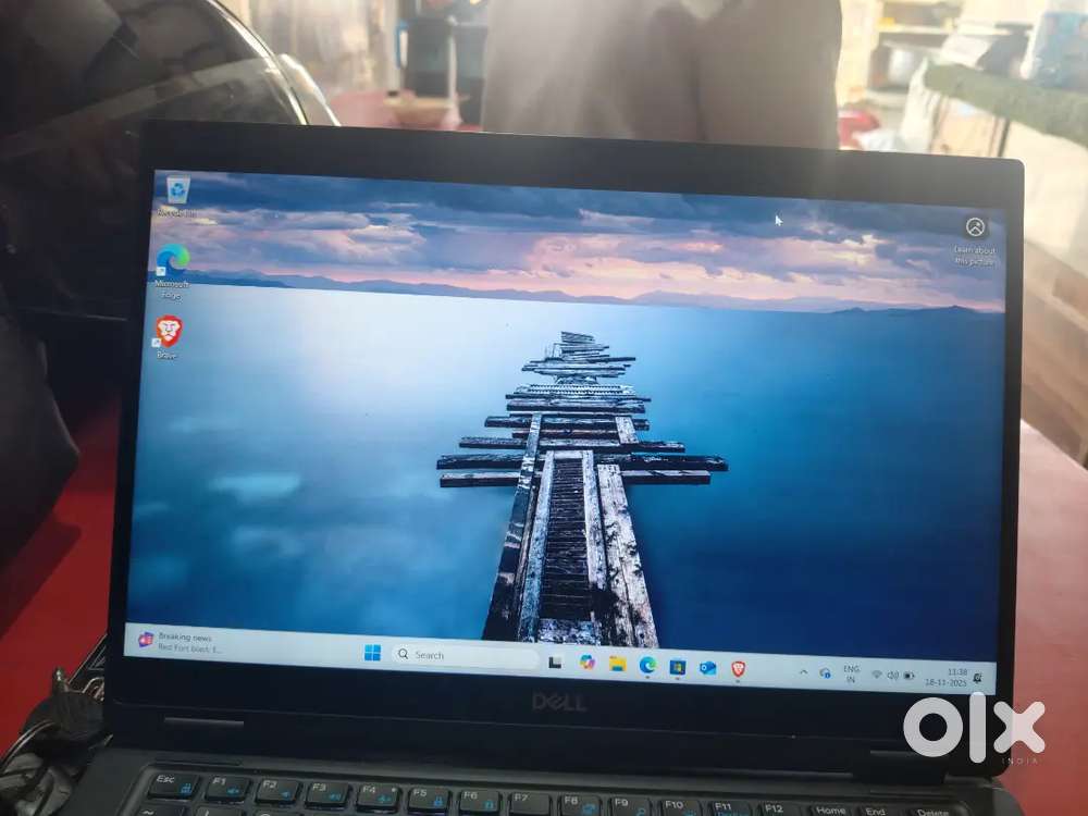 Dell laptop with touch screen