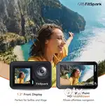 Fitspark dolphin Action waterproof 4K camera /Dashcam