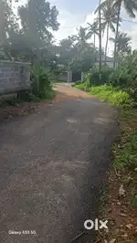 8 cents house plot with wide tar road frontage 600 mts  from junction