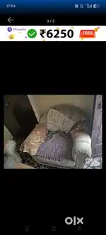 Sofa set three piece without Table