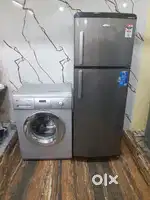 *5*Whirlpool refrigerator & LG tromm front load fully automatic w/m*5*