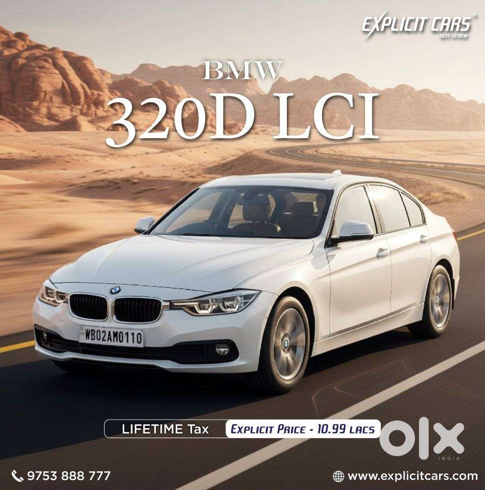 BMW 3 Series 2016-2019 2.0 320d Luxury Line, 2017, Diesel