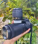 Nikon D5600 double lens shutter 5k goise camera notun hoi ase