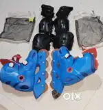 Scatting shoes and knee guards, wrist guard, elbow guard
