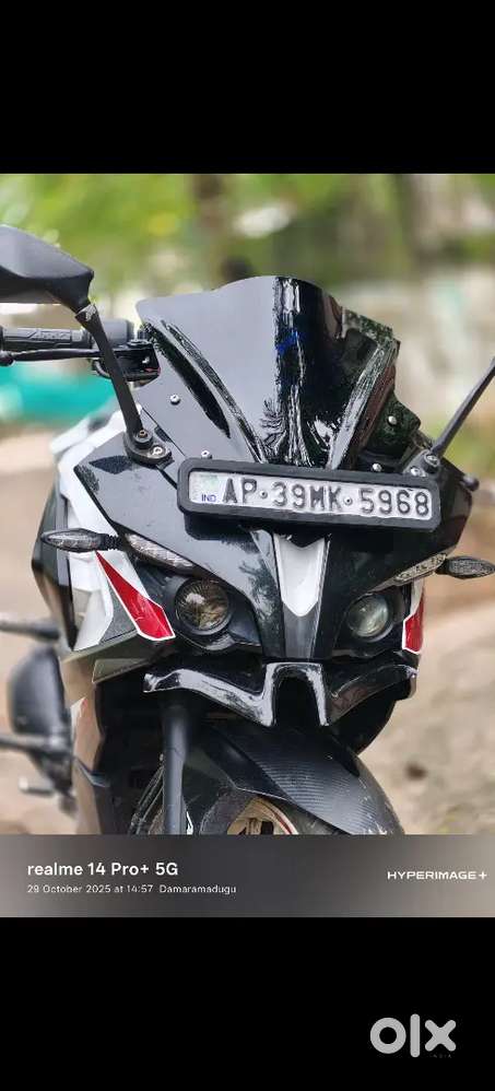 Bajaj Pulsar rs 200 2021 model 2022 registration