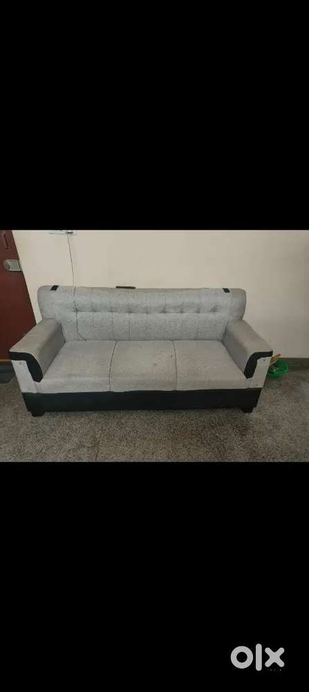 3- Seater sofa and Single cot