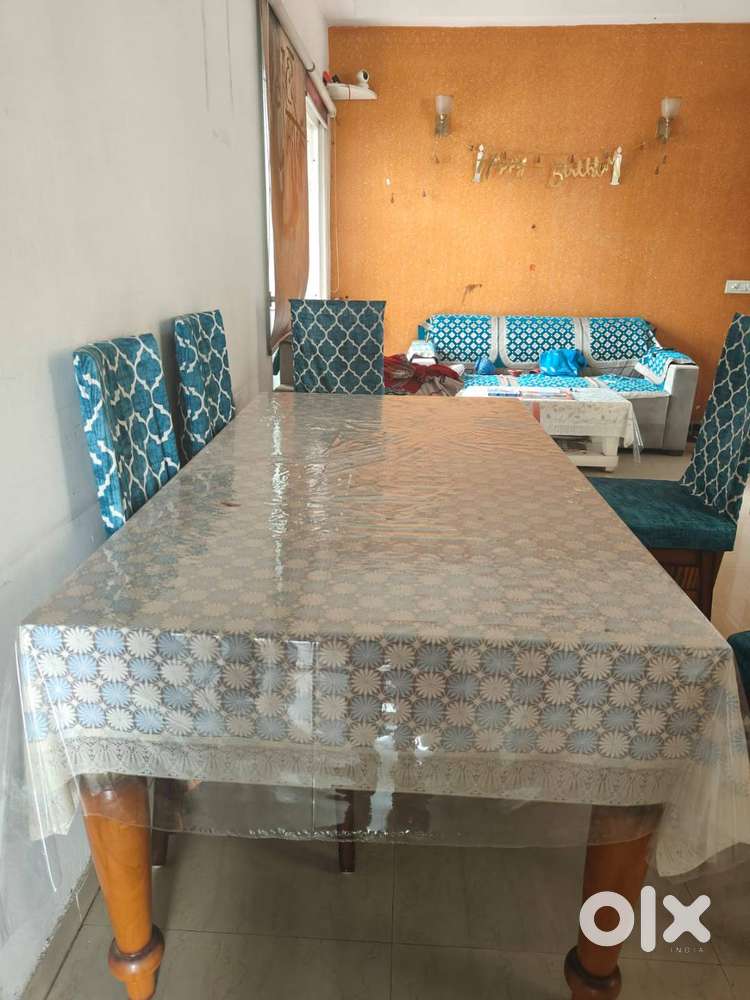 New-like Dining Table 6 Seater with Chair