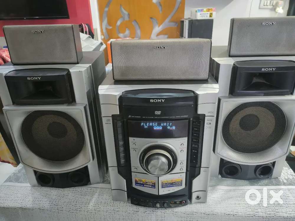 Sony MHC GNZ88D music system bt aux radio and cassette player working