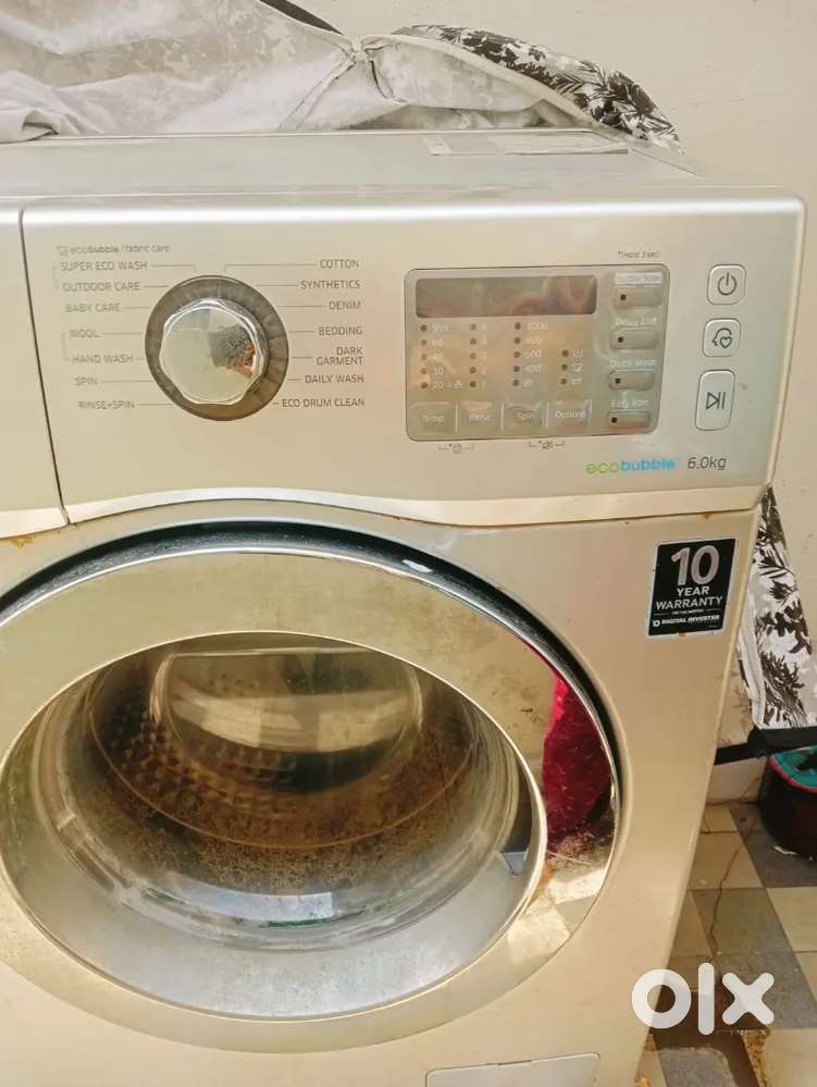 Samsung Front Load Washing Machine Capacity 6 kg