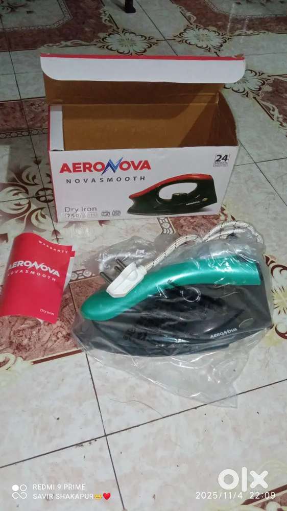 New Dry iron new he and lunch pack dabba new