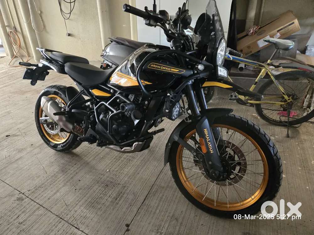 Brand new Himalayan 450 with tubeless Rims