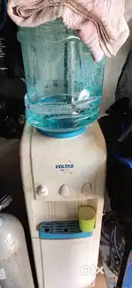 Voltas water dispenser. coffee machine. Metal bed no matress