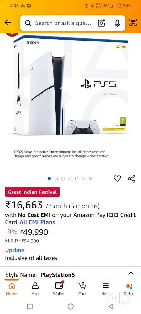 Sony playstation5