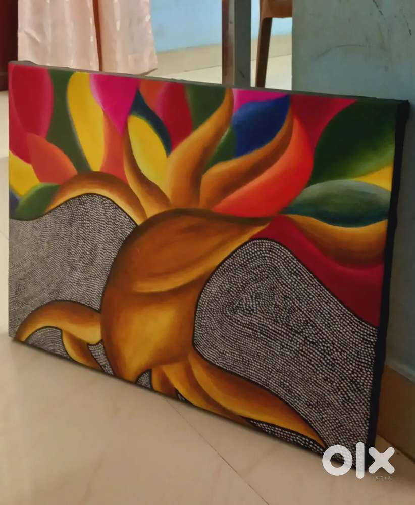 Acrylic painting. 22x20 inches.