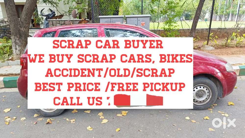 SCRAP11 BN REDDY SCRAP CAR BUYERS INSTANT PAYMENT FOR SCRAP VEHICLES