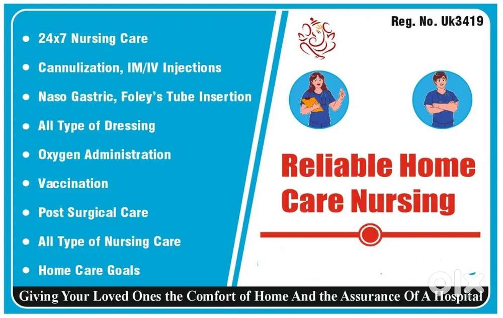Nursing services at your home