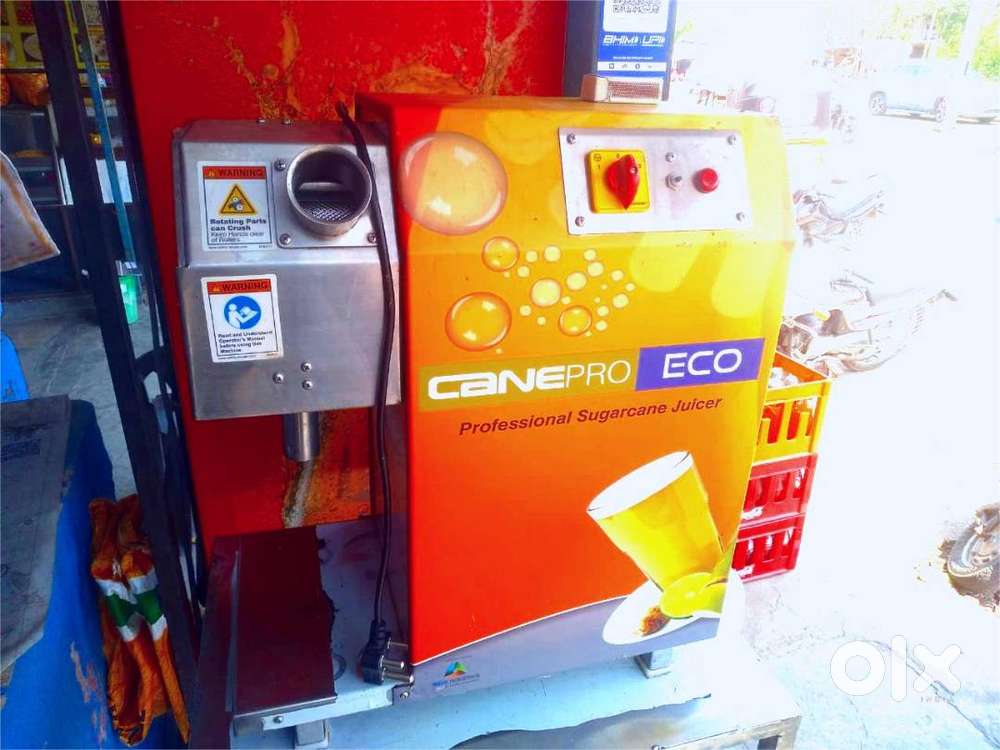 Sugarcane and Orange Juice Machines cl:970419 rem num in description