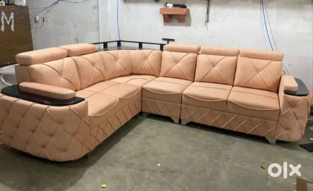 NEW KIT KAT MODEL L TYPE SOFA SET MANUFACTURING AT ZAM ZAM FURNITURE