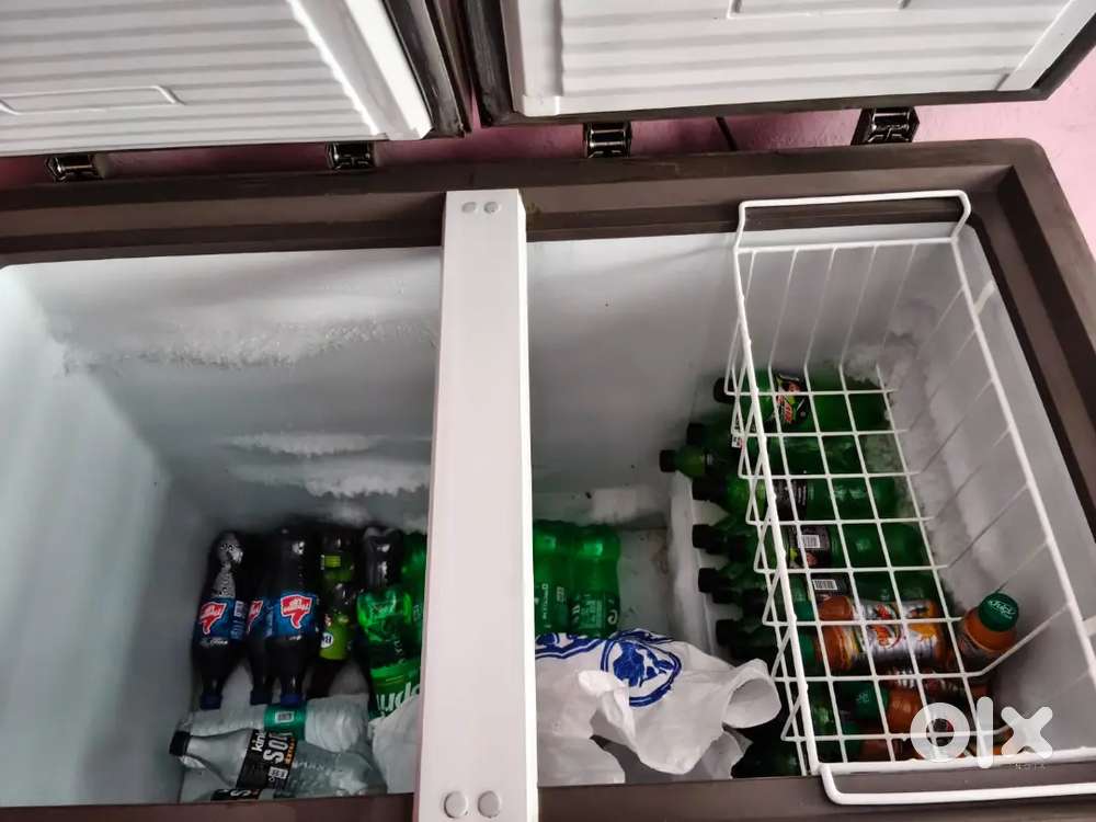 Fridge wth double door for shop