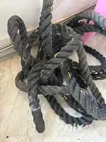 Battle Rope and Pull-up Bar