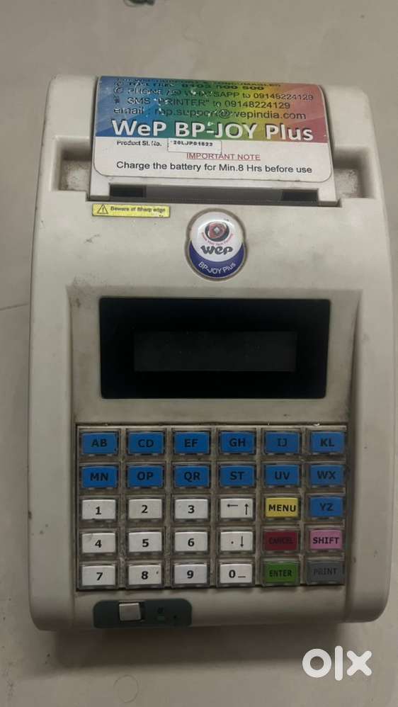 Wep Bp Joy Plus Billing Machine For Hotel Restaurant chinese in great