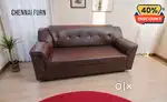 Sofa Sale , Brand new Cushion Sofa set Pu sofa E96R