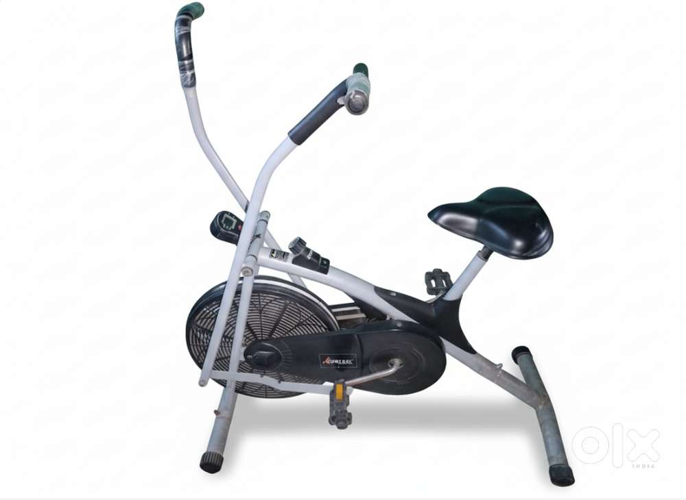 Gymtrac 2-in-1 Exercise Cycle + Cross Trainer Workout Machine