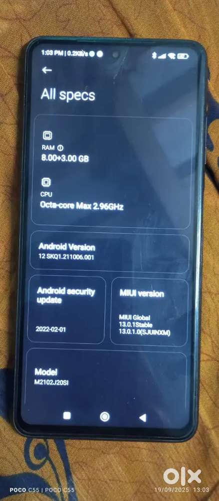 Poco x3 pro