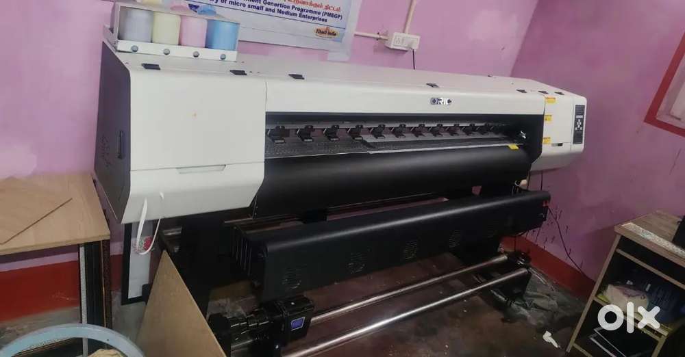 Eco solvent machine