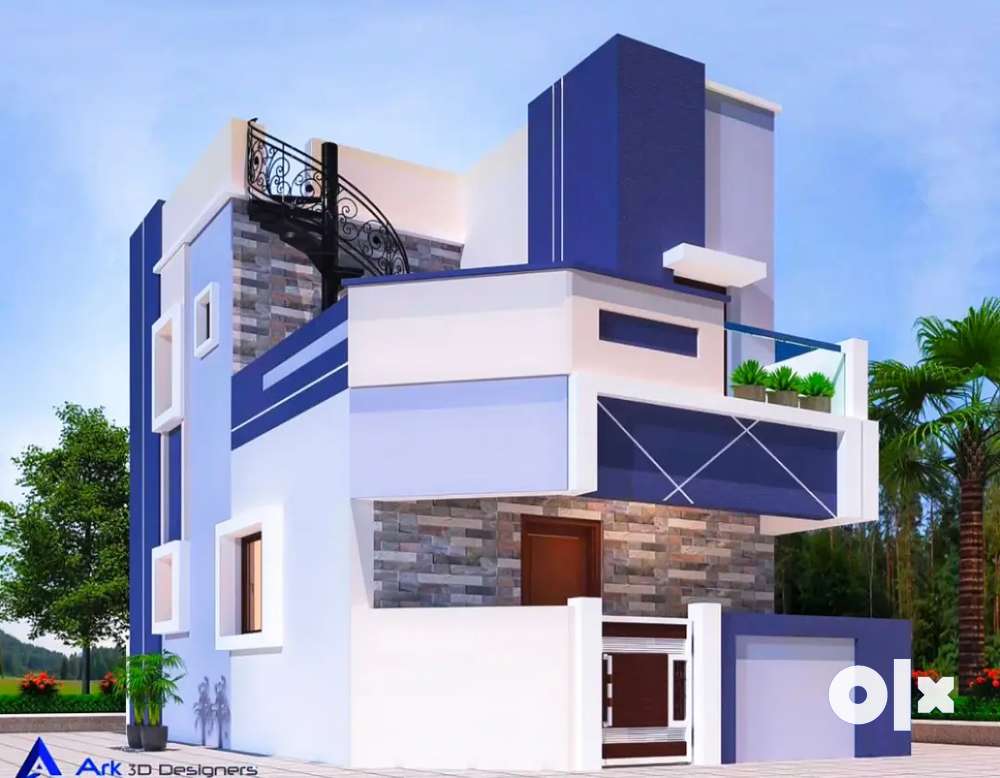 2bhk duplex individual gated community villa for sale in sundarapuram