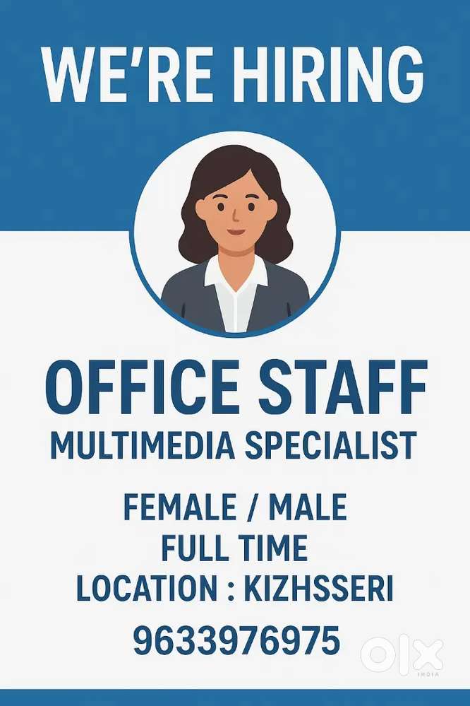 Looking for a Office staff