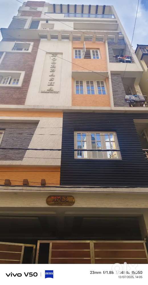 1bhk for rent with security deposit