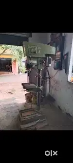 Workshop welding machine , drilling machine , and bench grinding