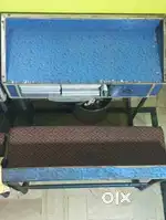 Student learning combined table with one book self and drawer insideit